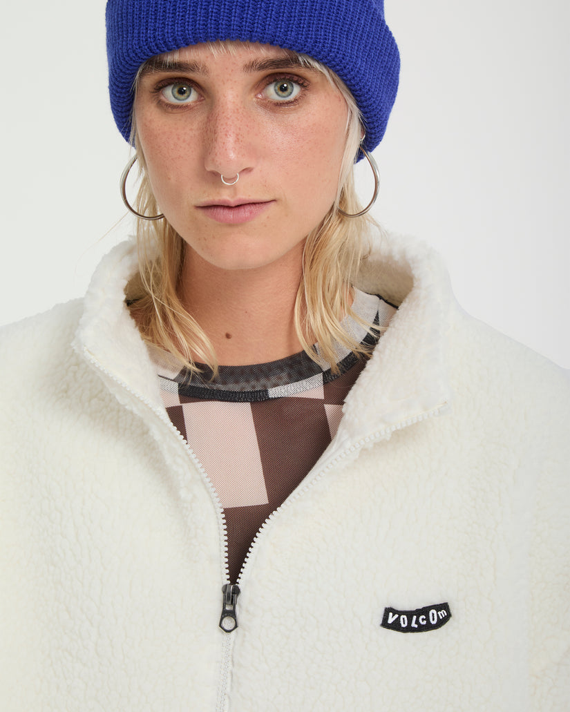 Veste Sherpa Wylding Out - Off White