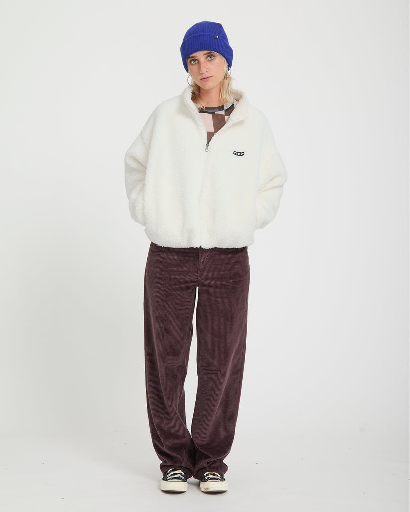 Veste Sherpa Wylding Out - Off White