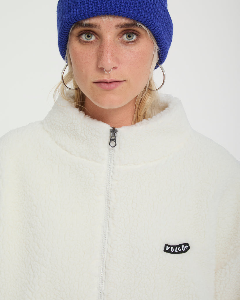 Veste Sherpa Wylding Out - Off White