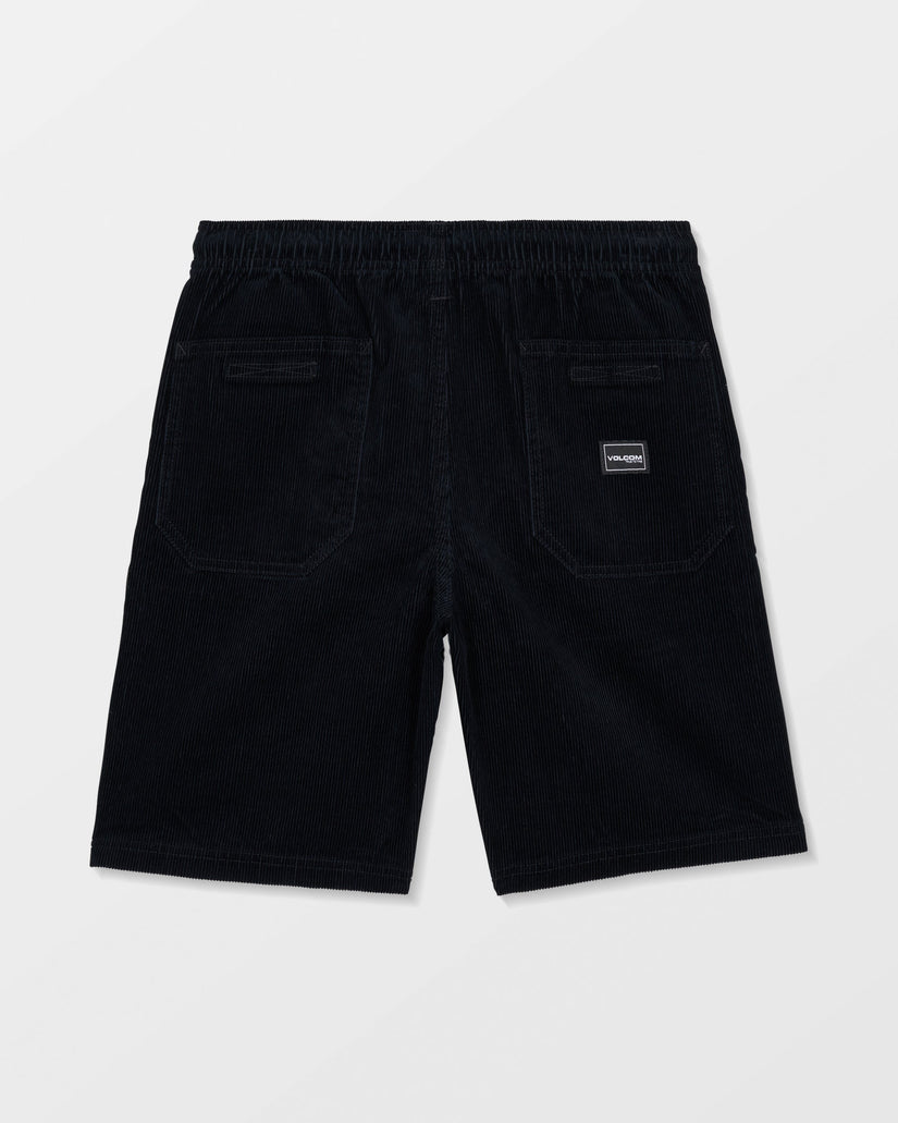 Short Outer Spaced Corduroy - Black - (ENFANT)