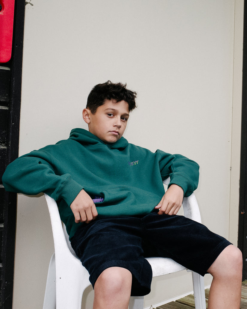 Short Outer Spaced Corduroy - Black - (ENFANT)
