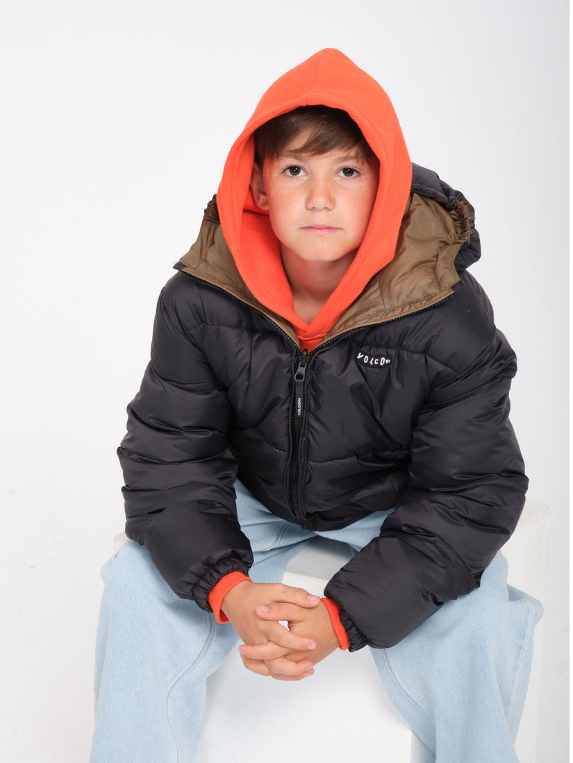 Veste doudoune Iconic (Réversible) - BLACK - (ENFANT)
