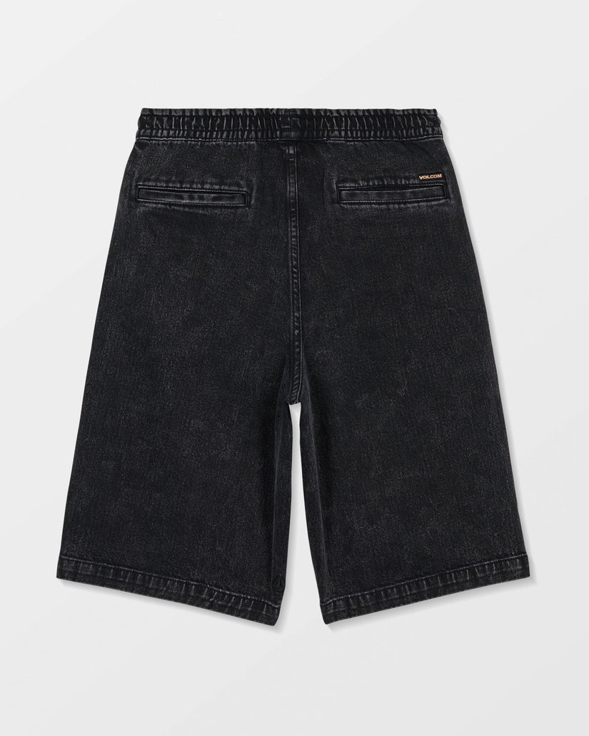 Short en denim Freazy Loose - Blackity Black - (ENFANT)