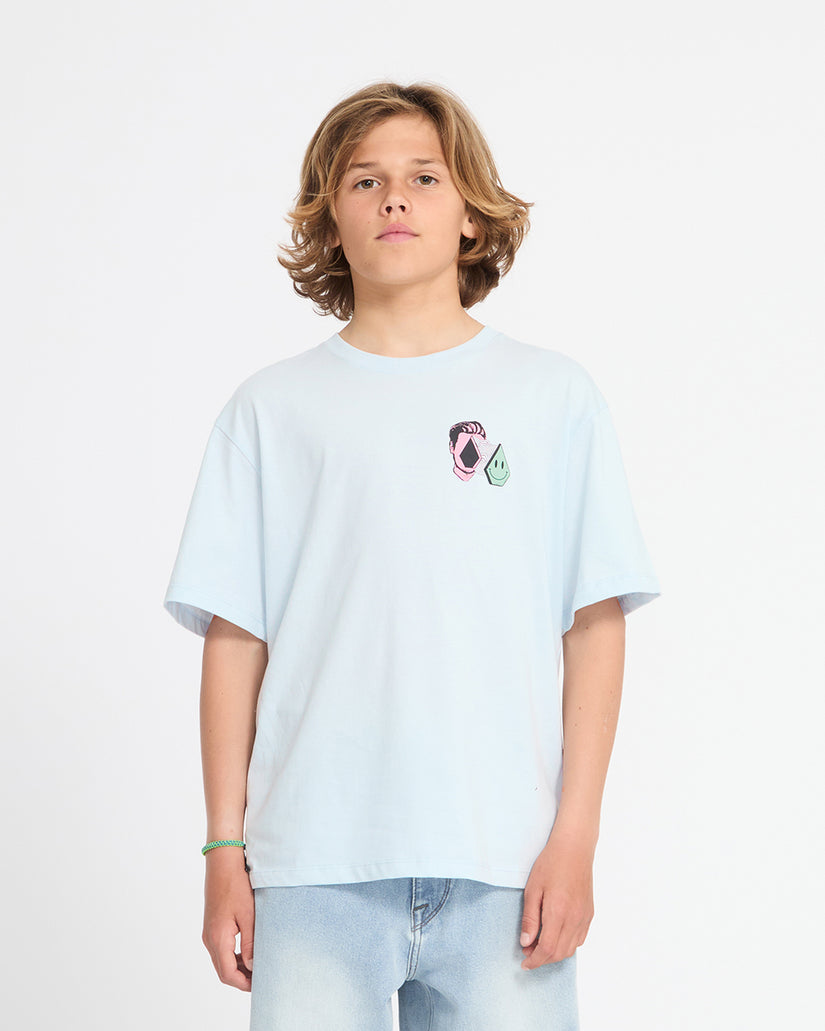 T-shirt Aura - Light Blue Acid - (ENFANT)