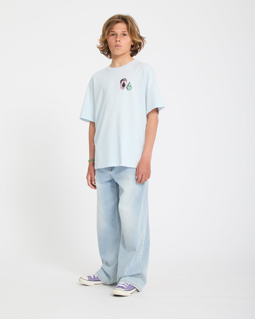 T-shirt Aura - Light Blue Acid - (ENFANT)