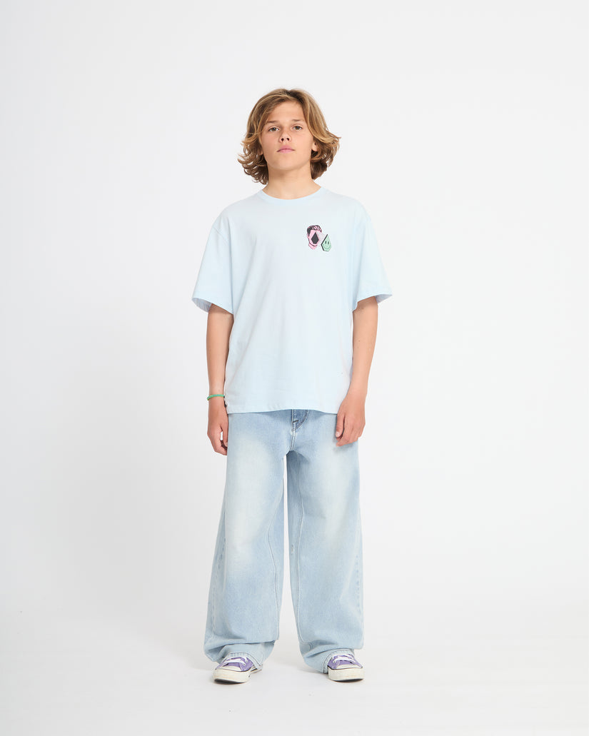 T-shirt Aura - Light Blue Acid - (ENFANT)