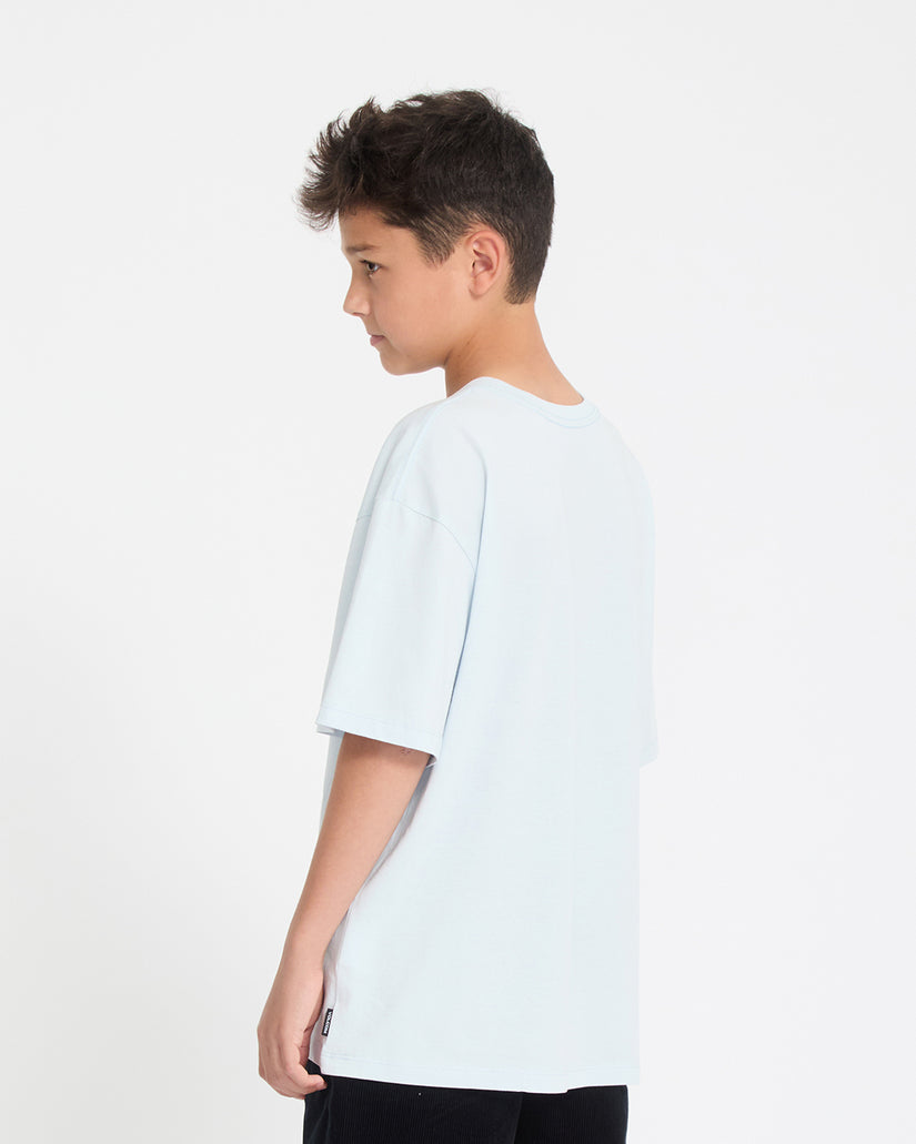 T-shirt Ben Sanair 1 - Light Blue Acid - (ENFANT)