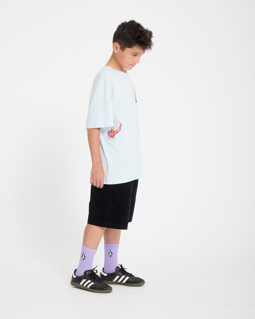 T-shirt Ben Sanair 1 - Light Blue Acid - (ENFANT)