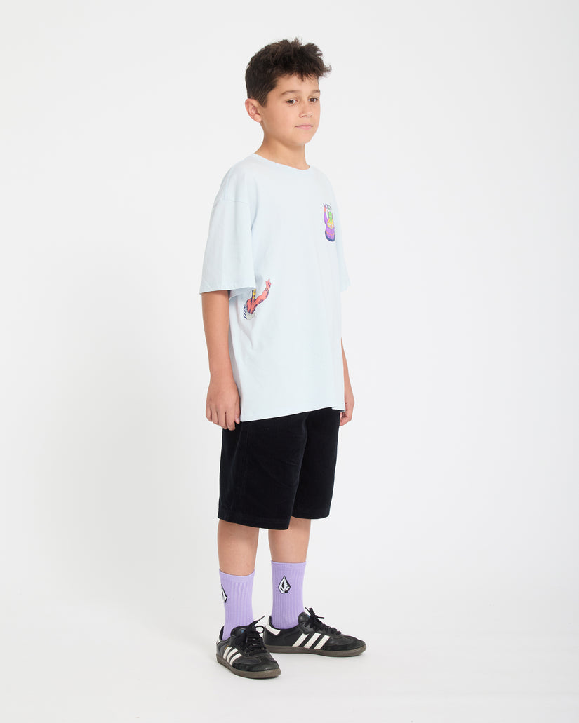 T-shirt Ben Sanair 1 - Light Blue Acid - (ENFANT)