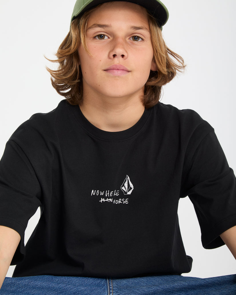 T-shirt Nowhere - Black - (ENFANT)