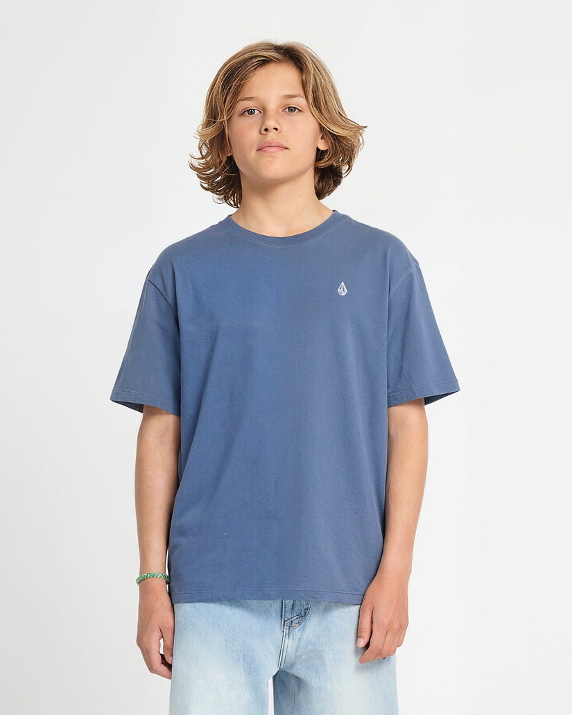 T-shirt Stone Blanks - Storm Blue - (ENFANT)