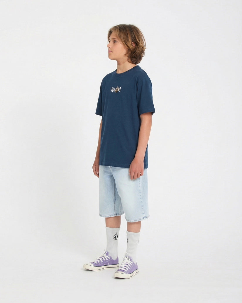 T-shirt Sunfish - Dust Bowl Indigo - (ENFANT)