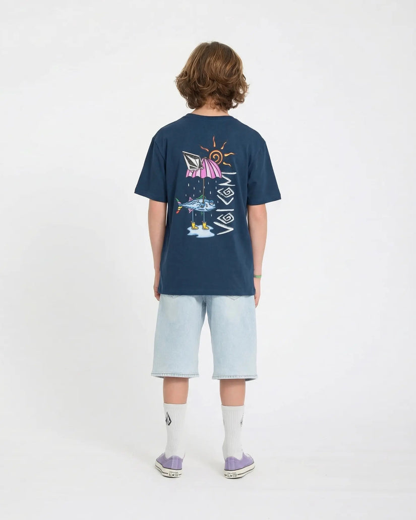 T-shirt Sunfish - Dust Bowl Indigo - (ENFANT)