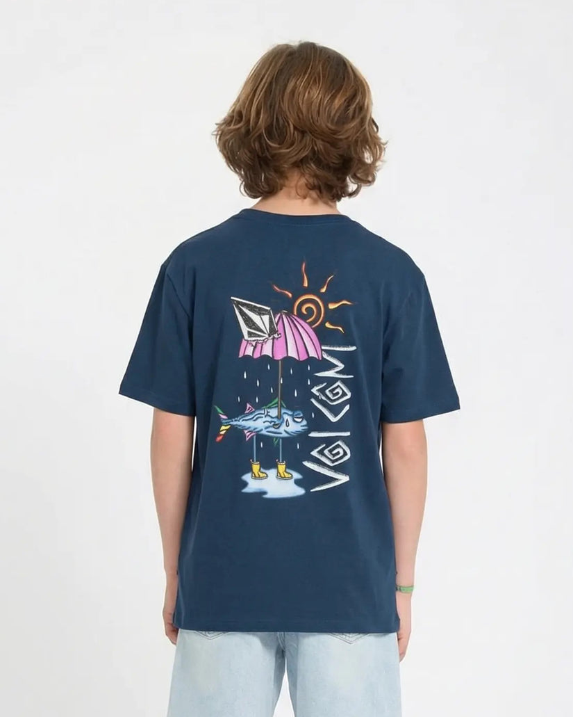 T-shirt Sunfish - Dust Bowl Indigo - (ENFANT)
