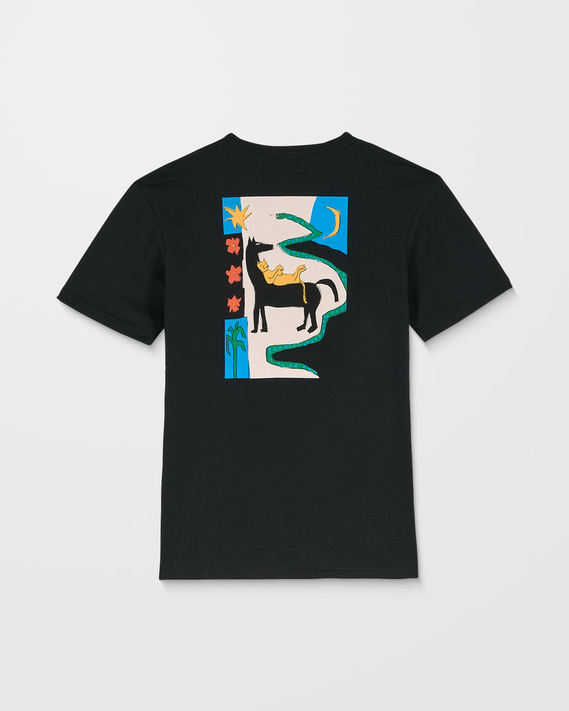 T-Shirt Longosnake - Black - (ENFANT)