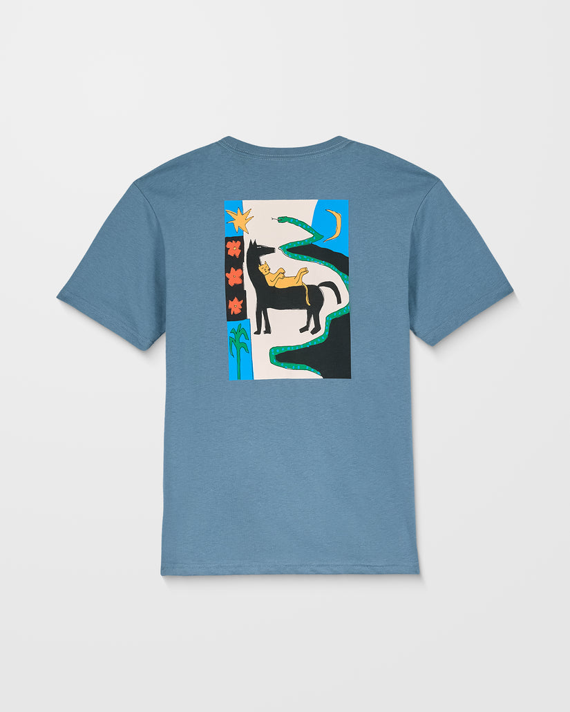 T-Shirt Longosnake - Blue Wash - (ENFANT)