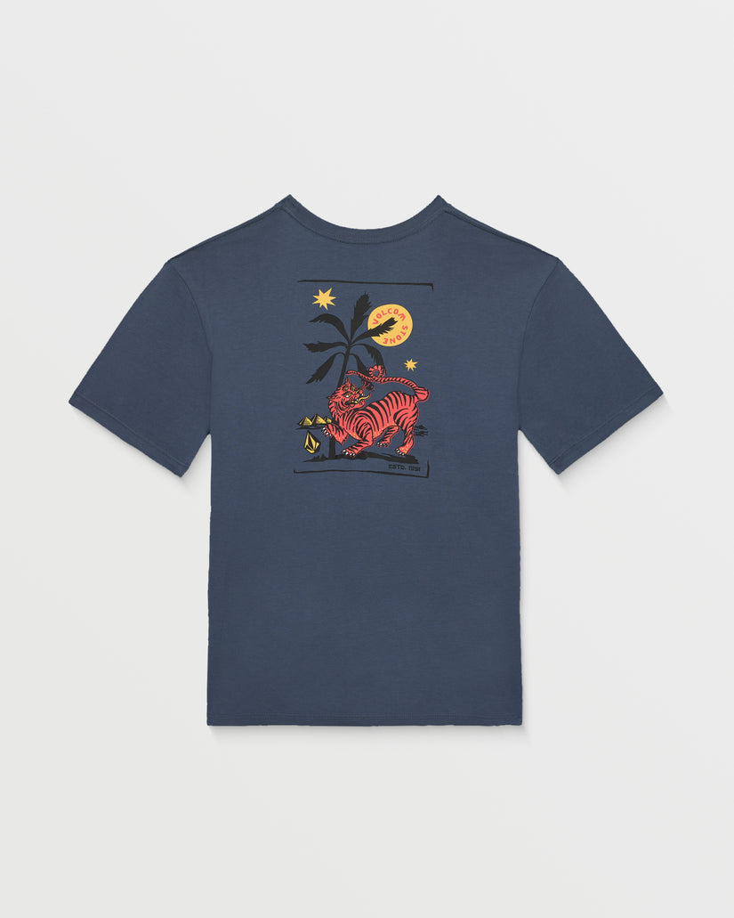 T-shirt Weirdcard - Storm Blue - (ENFANT)