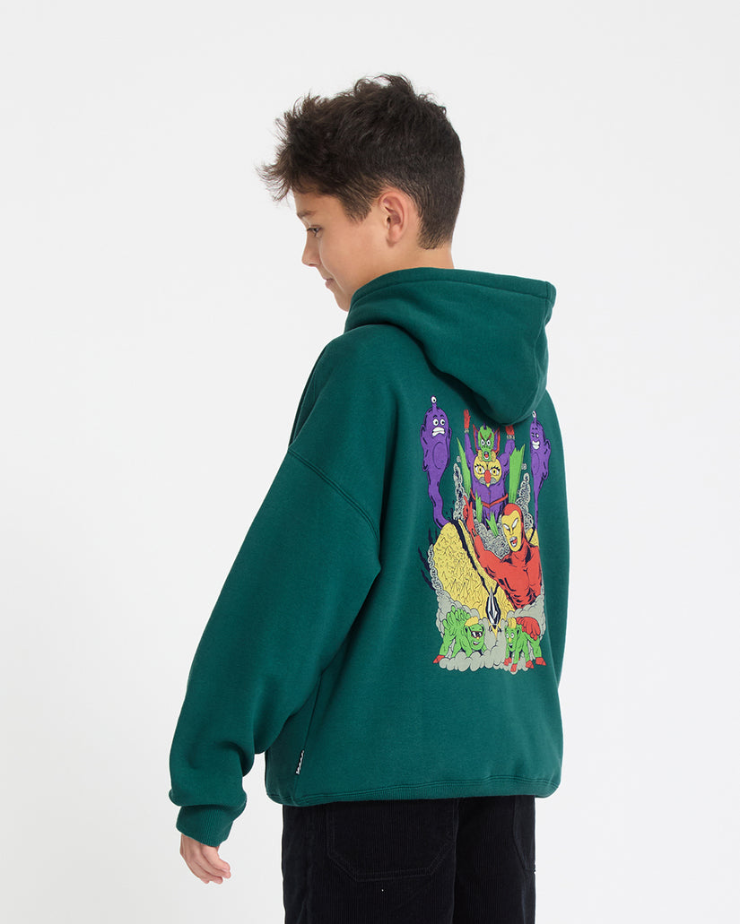 Sweat à capuche Ben Sanair - Rifle Green - (ENFANT)