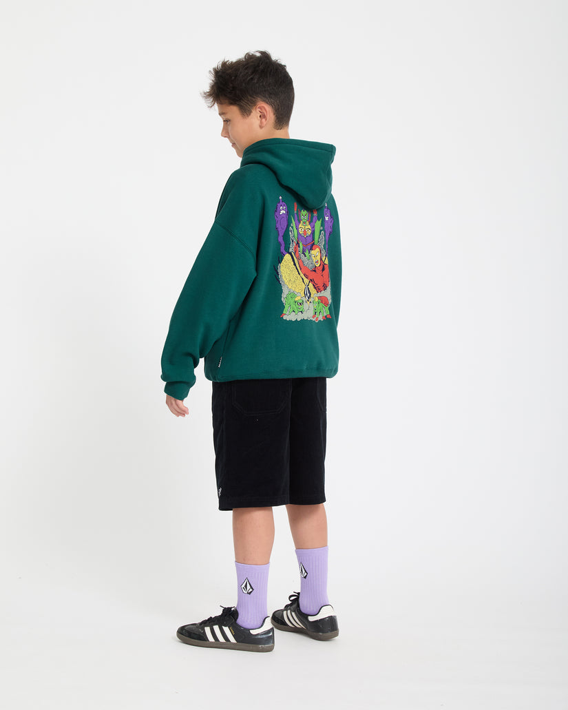 Sweat à capuche Ben Sanair - Rifle Green - (ENFANT)