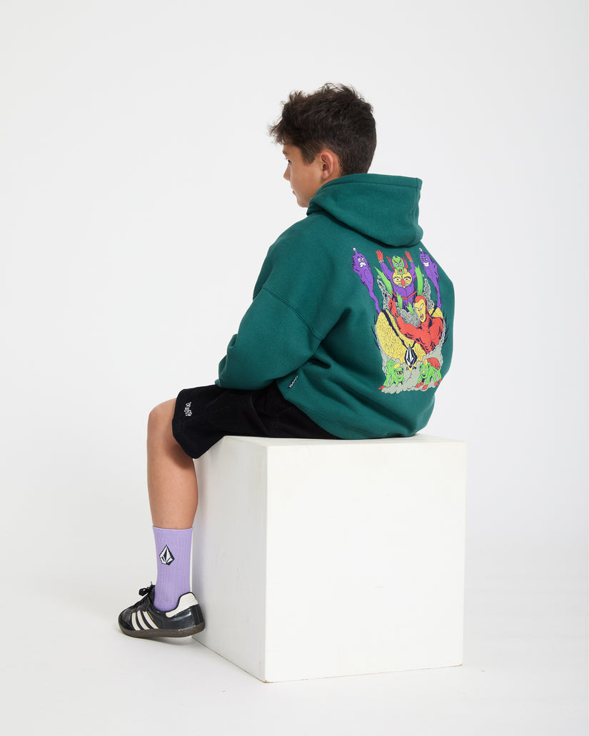 Sweat à capuche Ben Sanair - Rifle Green - (ENFANT)
