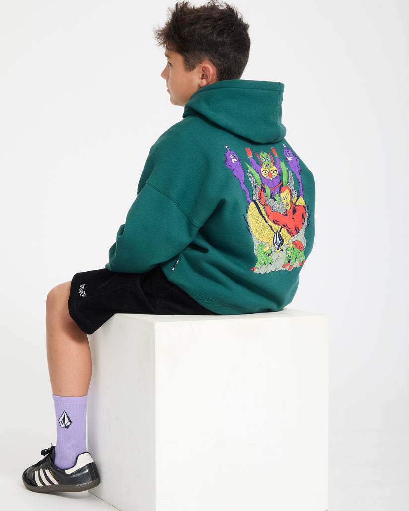 Sweat à capuche Ben Sanair - Rifle Green - (ENFANT)