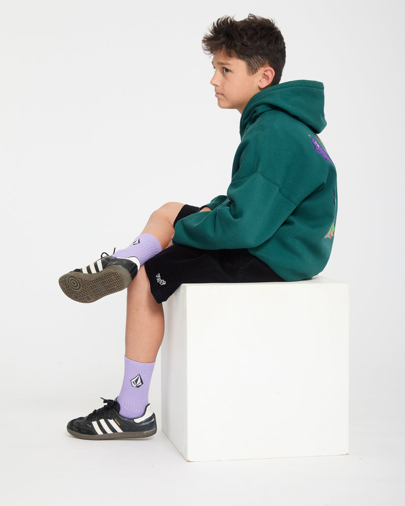 Sweat à capuche Ben Sanair - Rifle Green - (ENFANT)