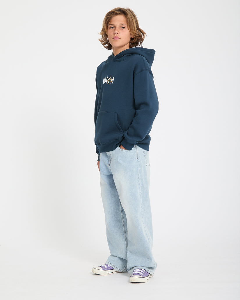 Sweat à capuche Watanite - Dust Bowl Indigo - (ENFANT)