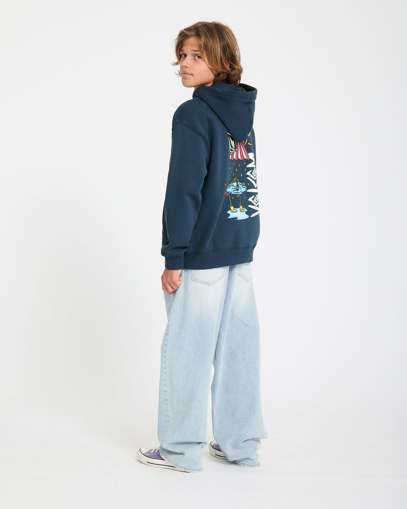Sweat à capuche Watanite - Dust Bowl Indigo - (ENFANT)