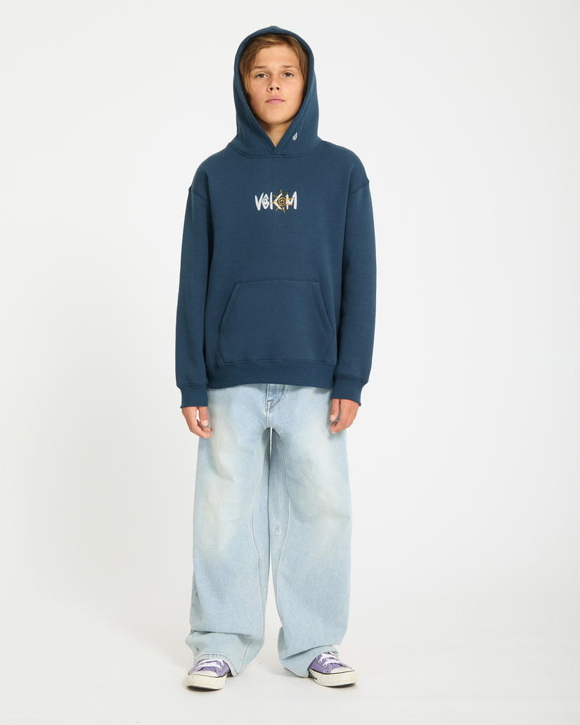 Sweat à capuche Watanite - Dust Bowl Indigo - (ENFANT)