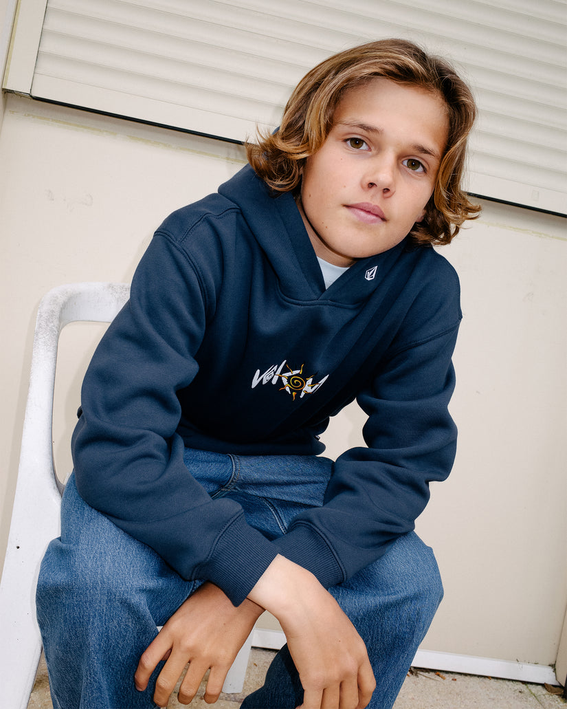 Sweat à capuche Watanite - Dust Bowl Indigo - (ENFANT)