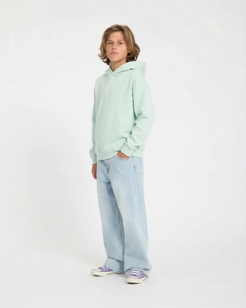 Sweat à capuche Single Stone - Pale Aqua - (ENFANT)