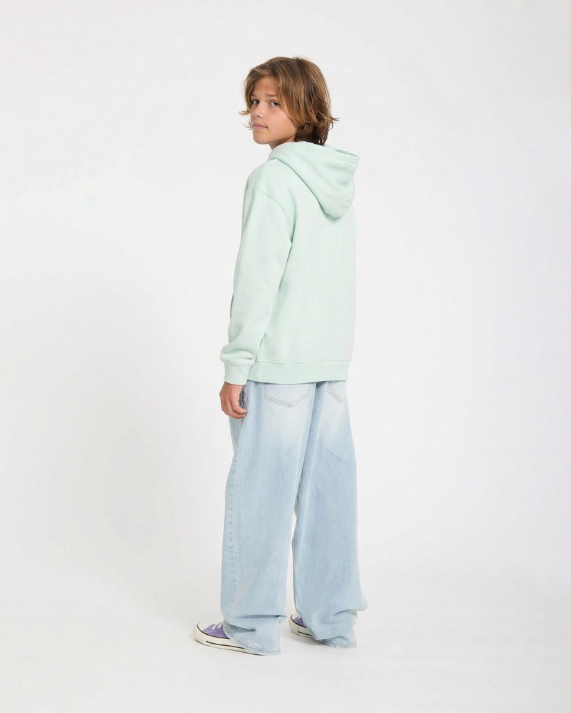 Sweat à capuche Single Stone - Pale Aqua - (ENFANT)