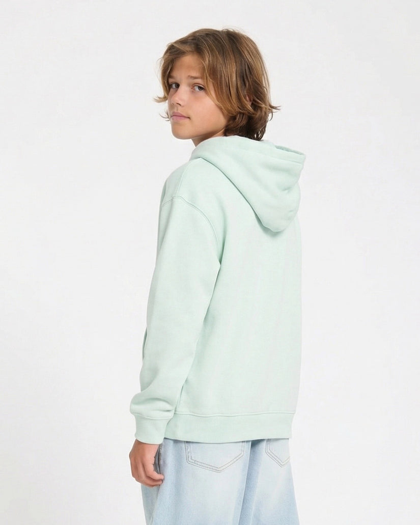 Sweat à capuche Single Stone - Pale Aqua - (ENFANT)