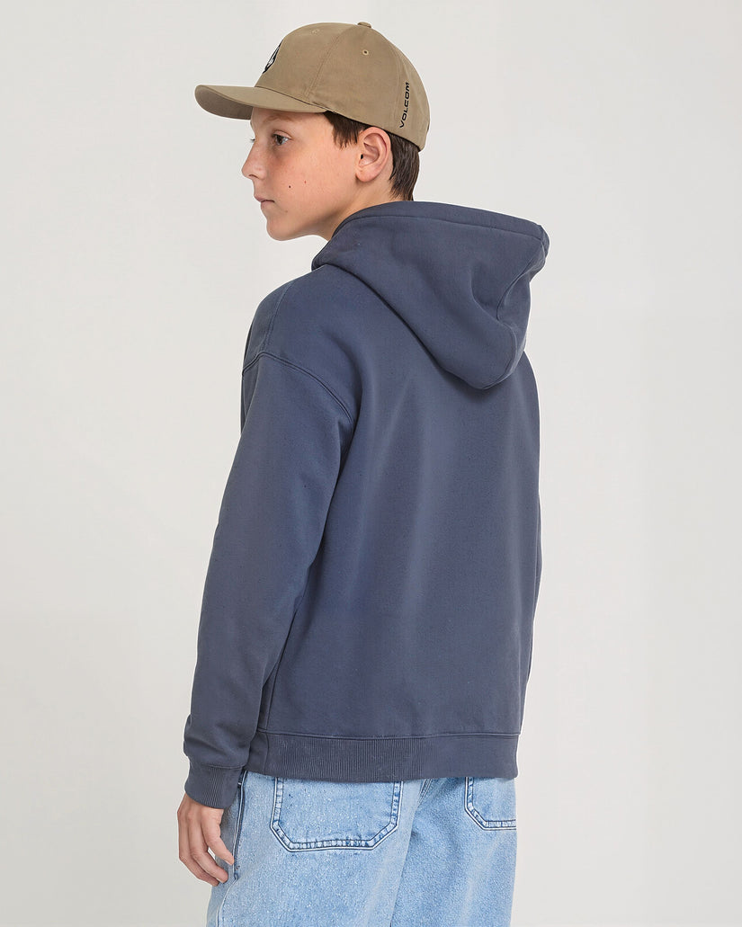 Sweat à capuche Single Stone - Storm Blue - (ENFANT)
