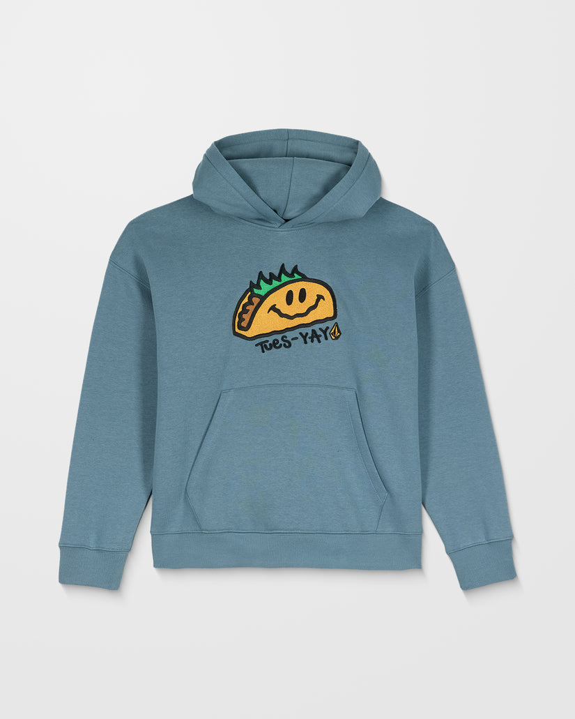 Sweat À Capuche Voltaco - Blue Wash - (ENFANT)