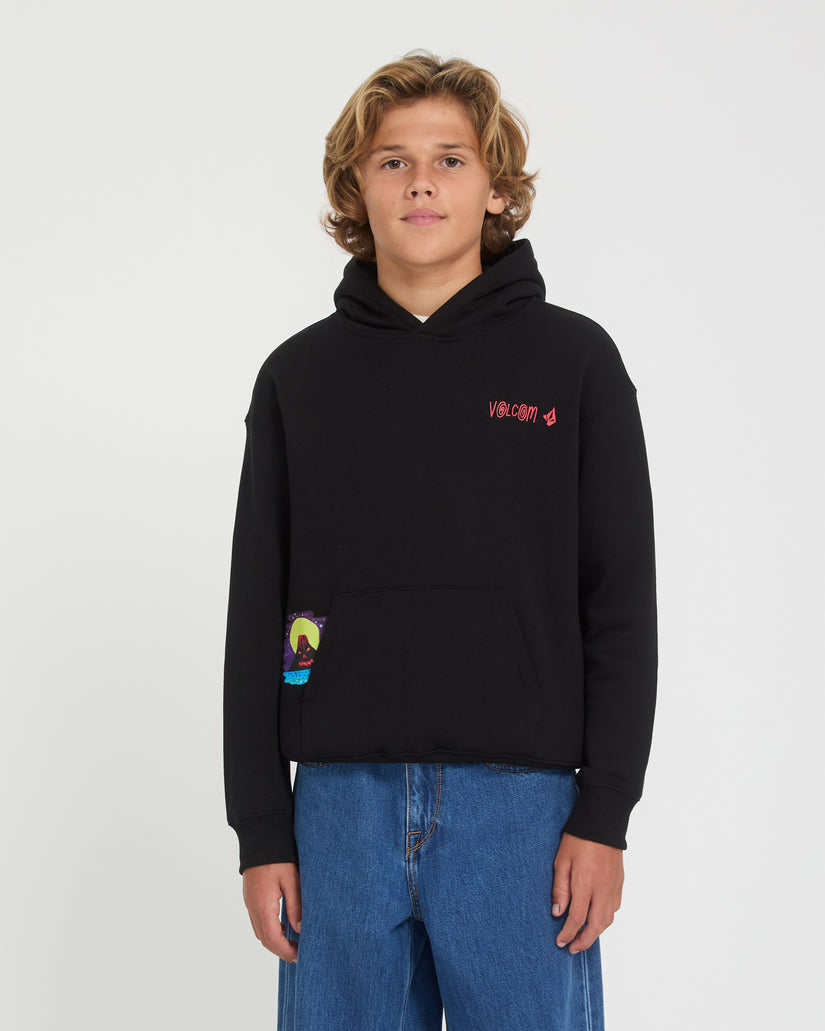 Sweat à capuche Ozzy - Black - (ENFANT)