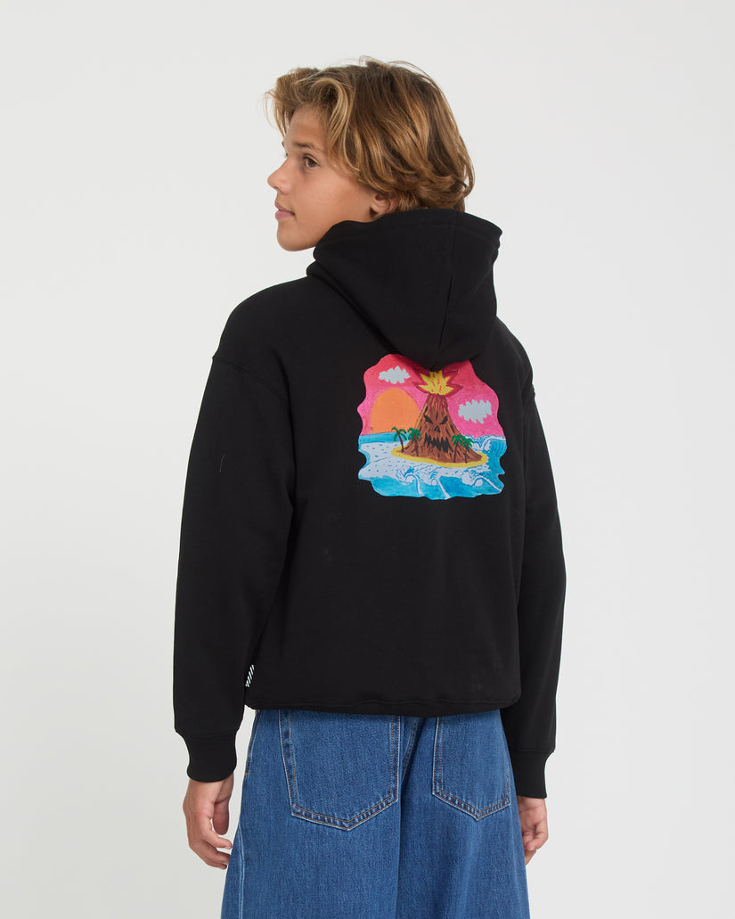 Sweat à capuche Ozzy - Black - (ENFANT)