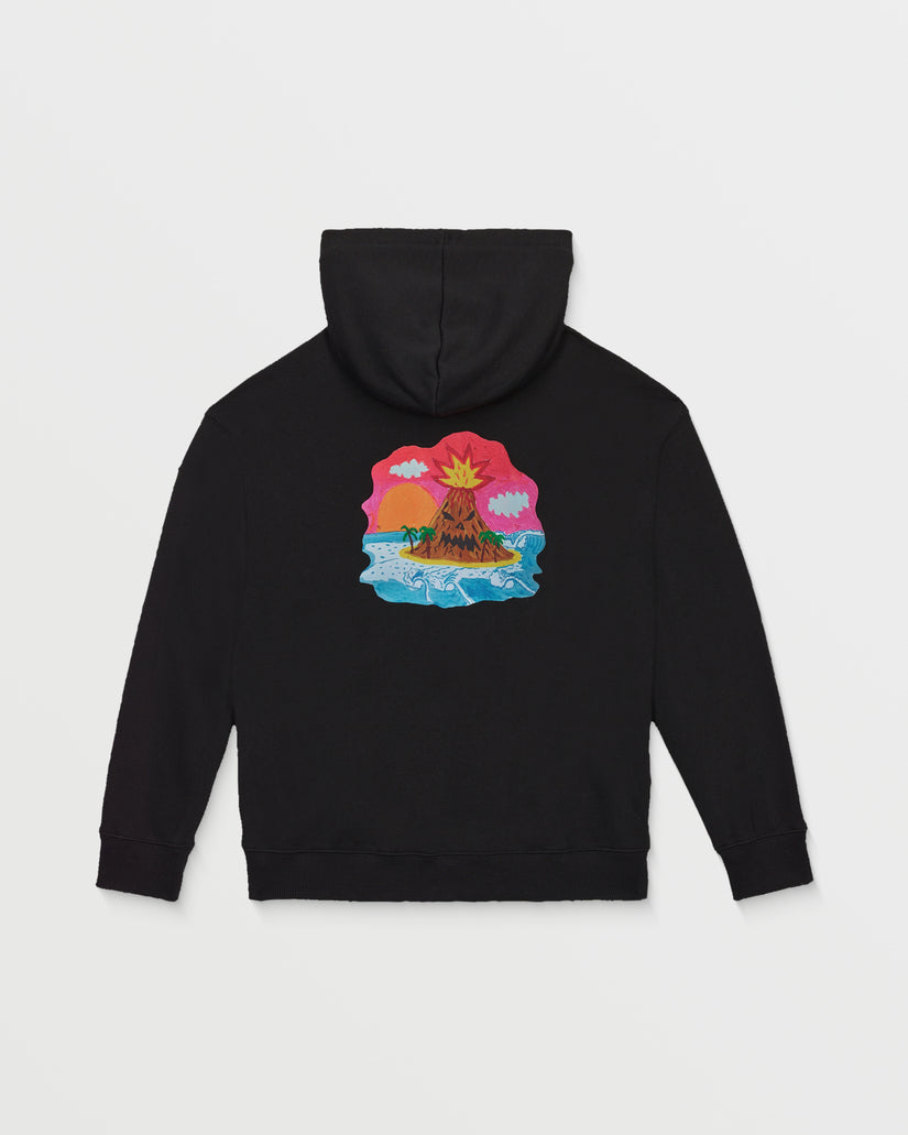 Sweat à capuche Ozzy - Black - (ENFANT)