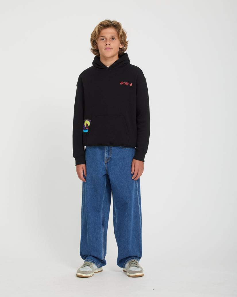 Sweat à capuche Ozzy - Black - (ENFANT)