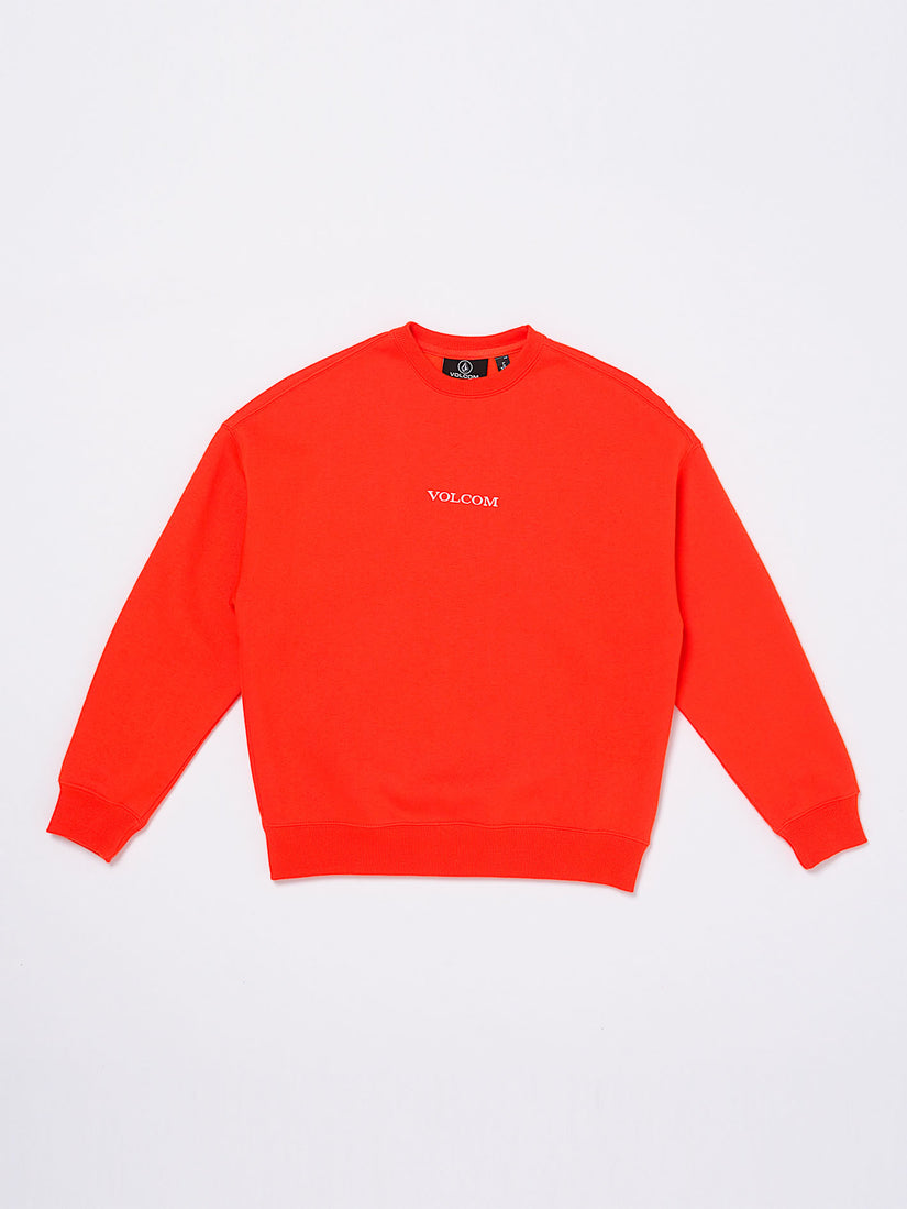Sweat Volcom Stone - BRIGHT RED - (ENFANT)