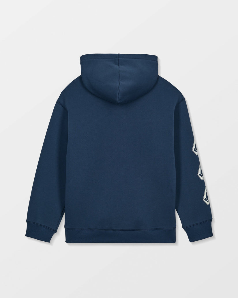 Sweat à capuche zippé Iconic Stone Gid - Dust Bowl Indigo - (ENFANT)