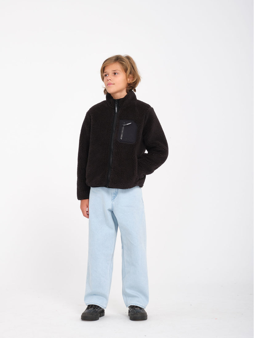 Sweat zippé Muzzer Fuzzar - BLACK - (ENFANT)