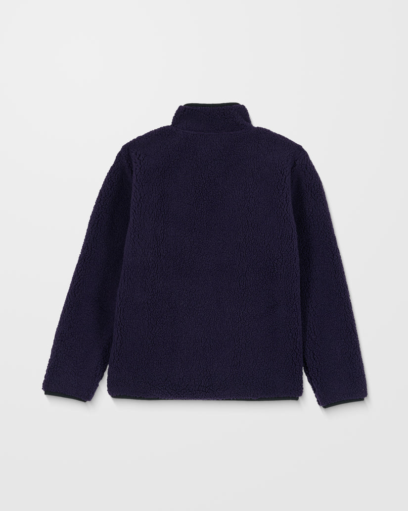 Sweat Zippé Muzzer Fuzzar - Dark Purple - (ENFANT)