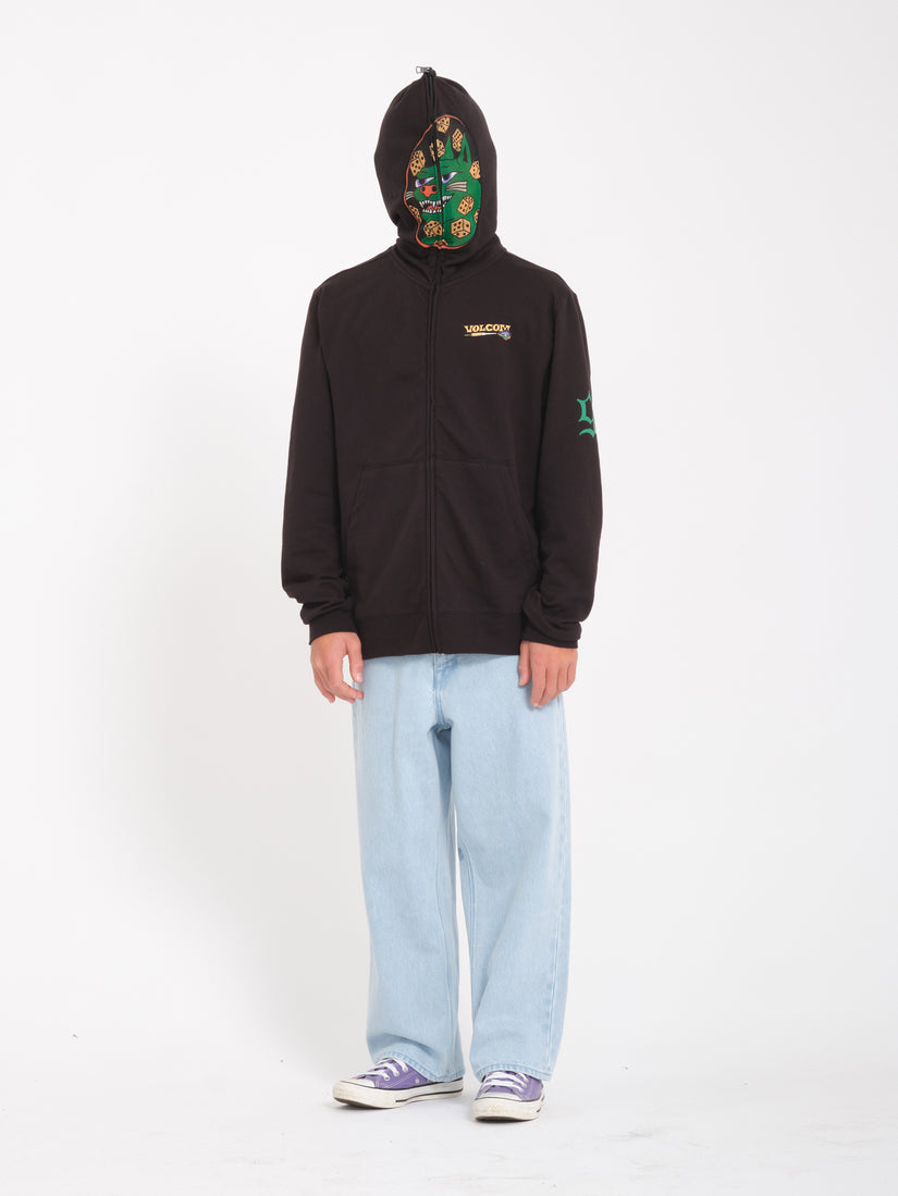 Sweat à capuche Full Zip Nando Von Arb - BLACK - (ENFANT)