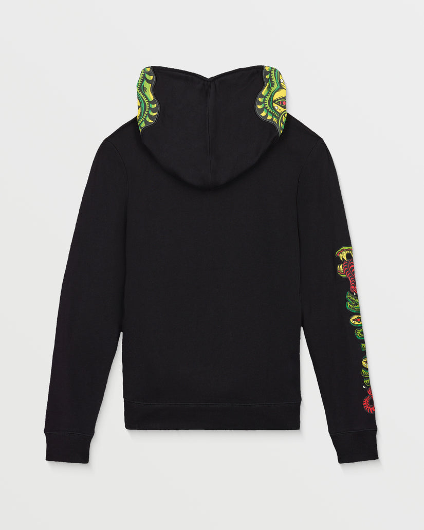 Sweat à capuche zippé Snaky - Black - (ENFANT)