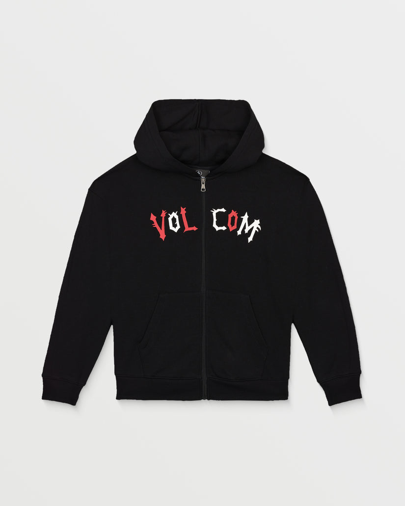 Sweat à capuche zippé Ozzy Fleece - Black - (ENFANT)