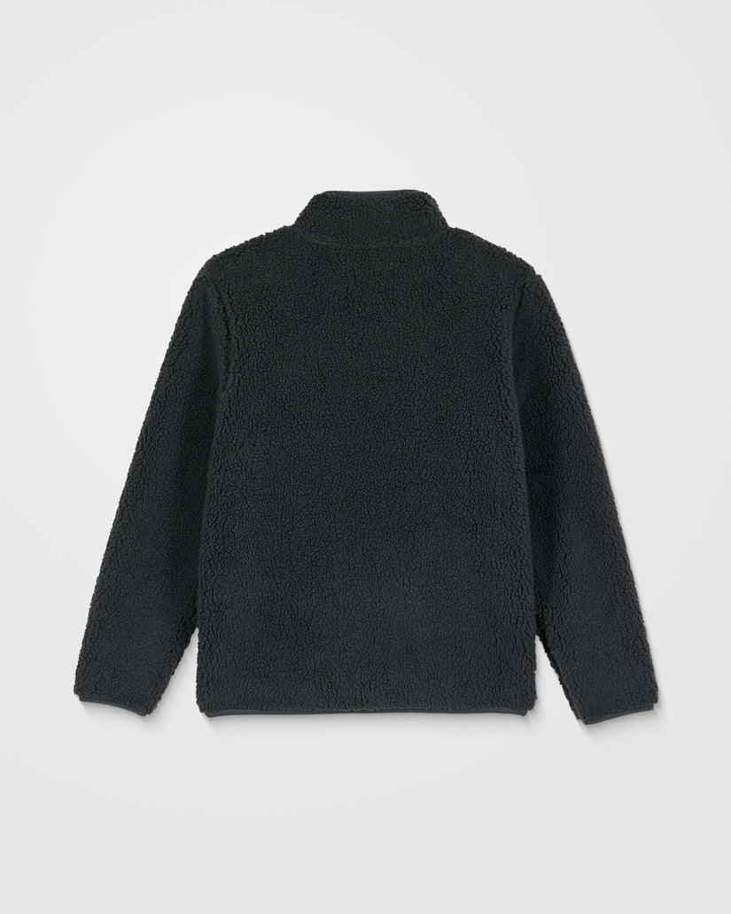 Veste Zippée Sherpa Storm Stone - Asphalt Black - (ENFANT)