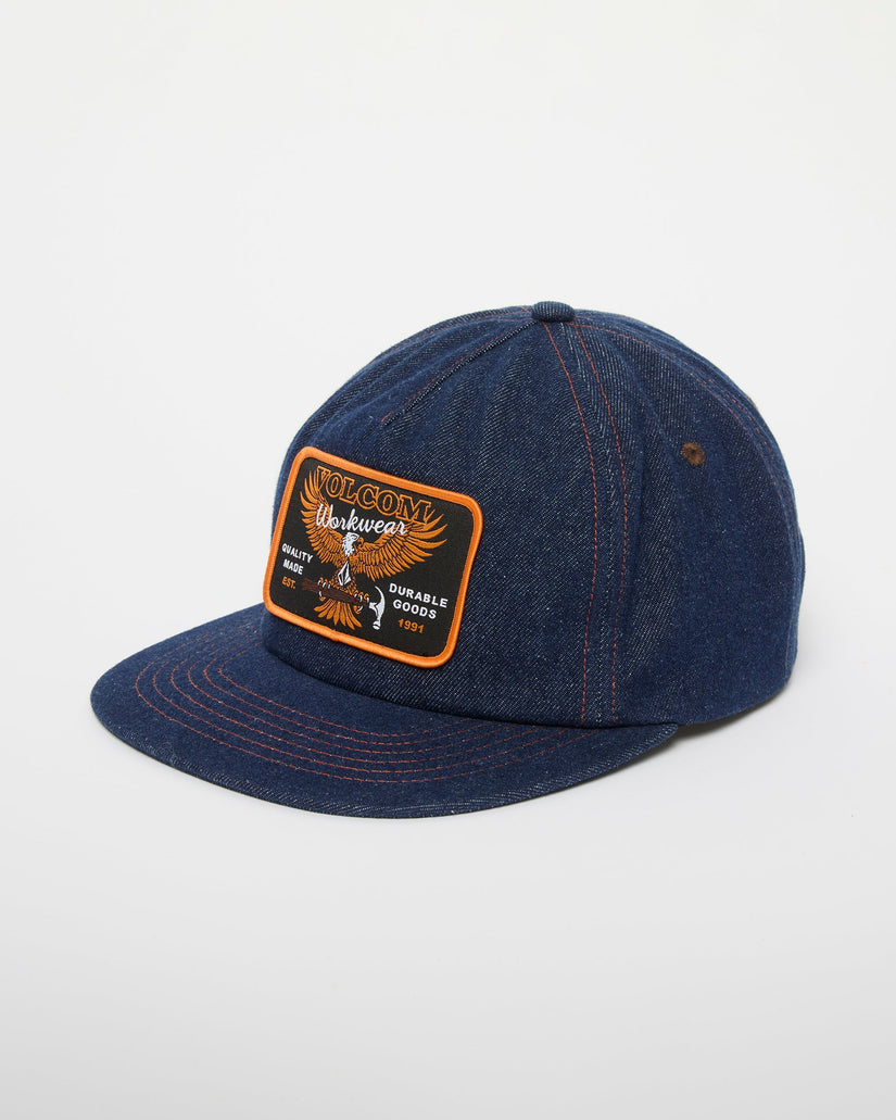 Casquette Hammered Workwear - Dust Bowl Indigo