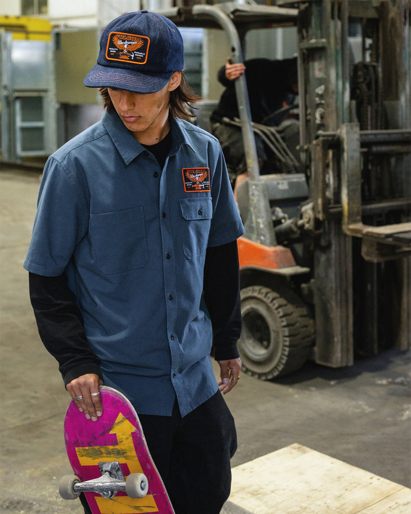 Casquette Hammered Workwear - Dust Bowl Indigo