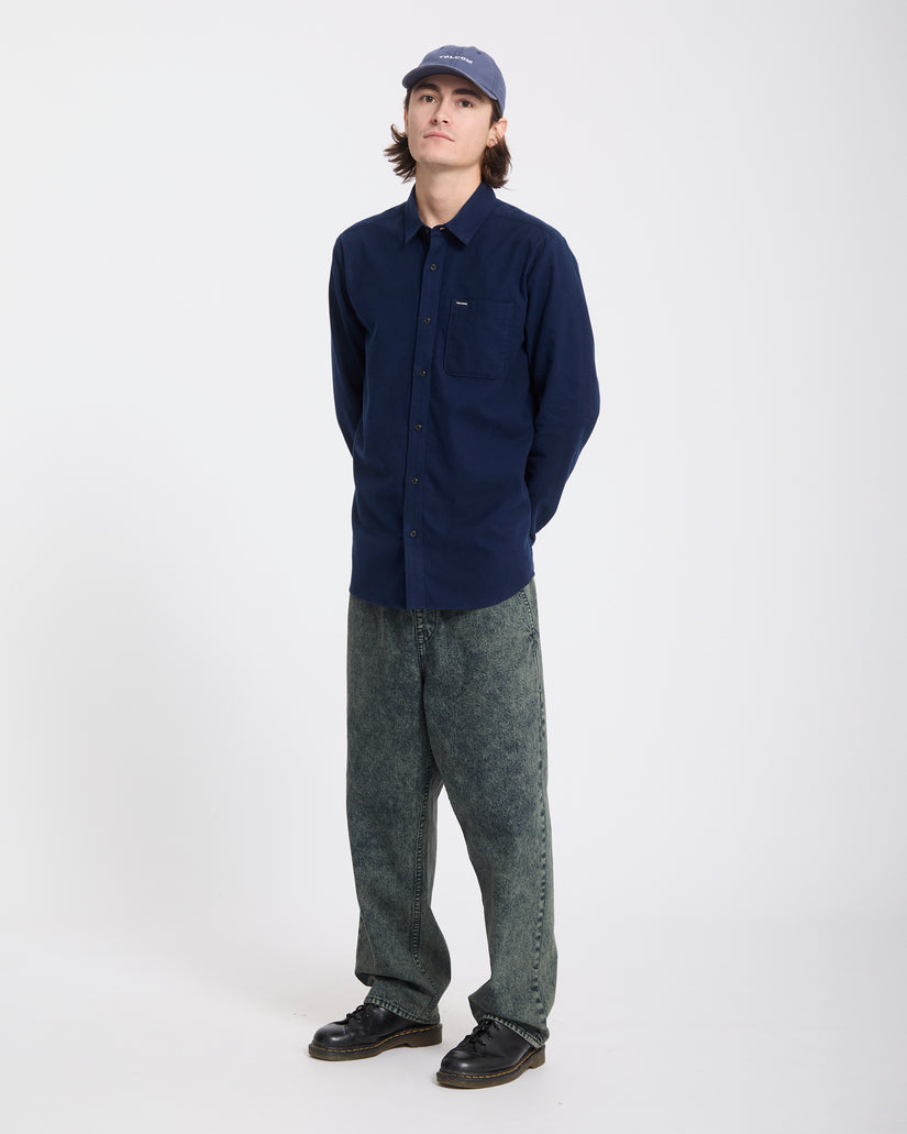 Casquette Full Stone Washed Adj - Marine